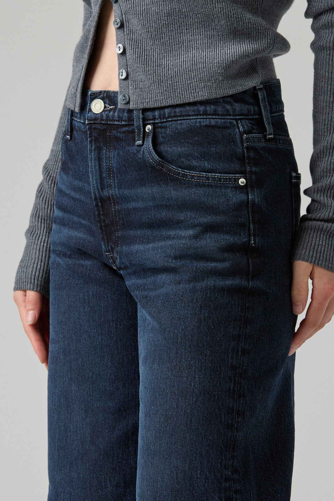The Hermosa Wide Denim | Nightfall