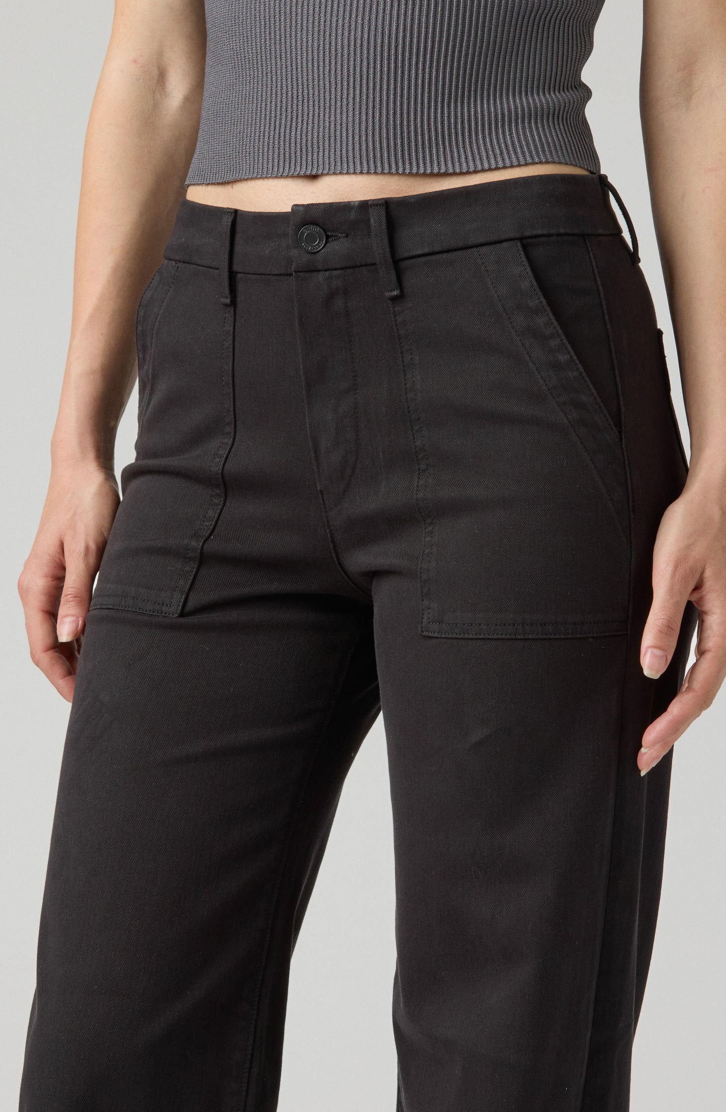 The Malibu Wide Baker | Jet Black