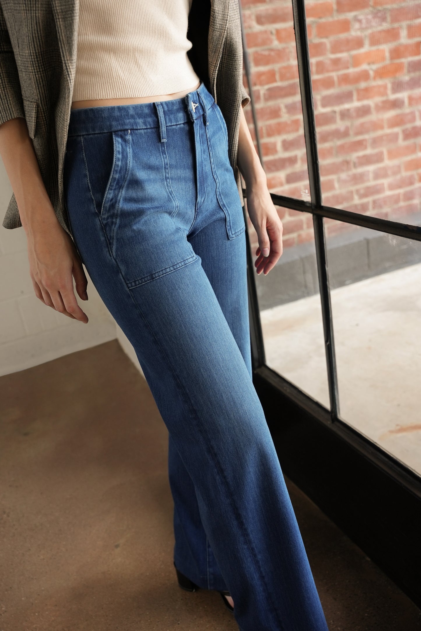 The Malibu Wide Baker | Coastal Blue