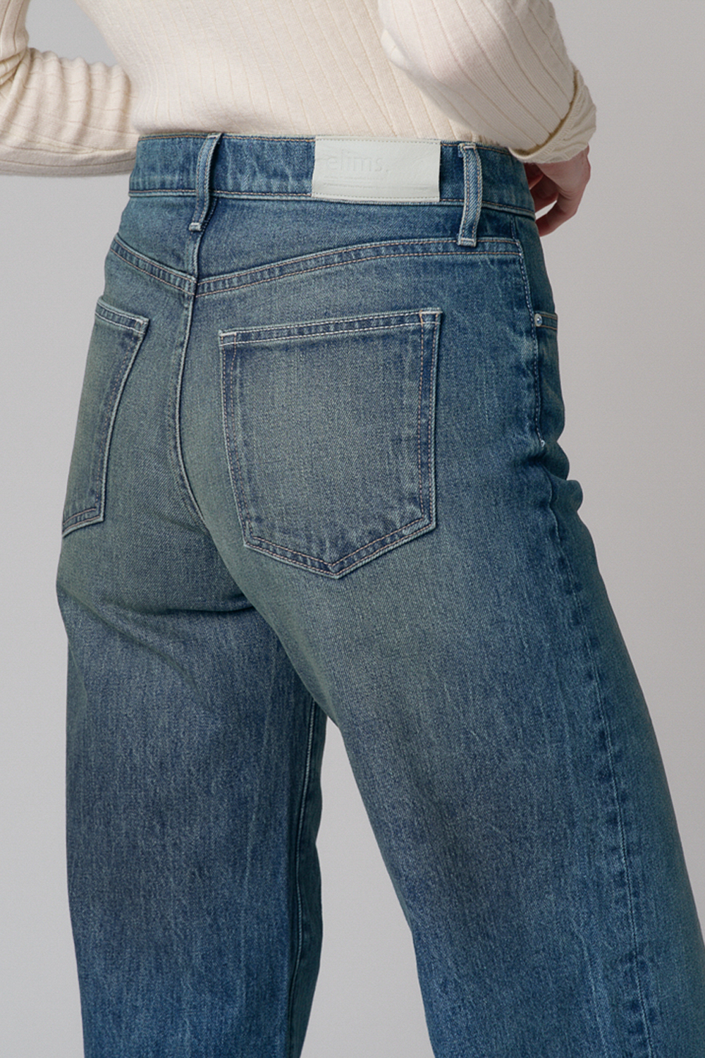 The Hermosa Wide Denim | Summer Rain