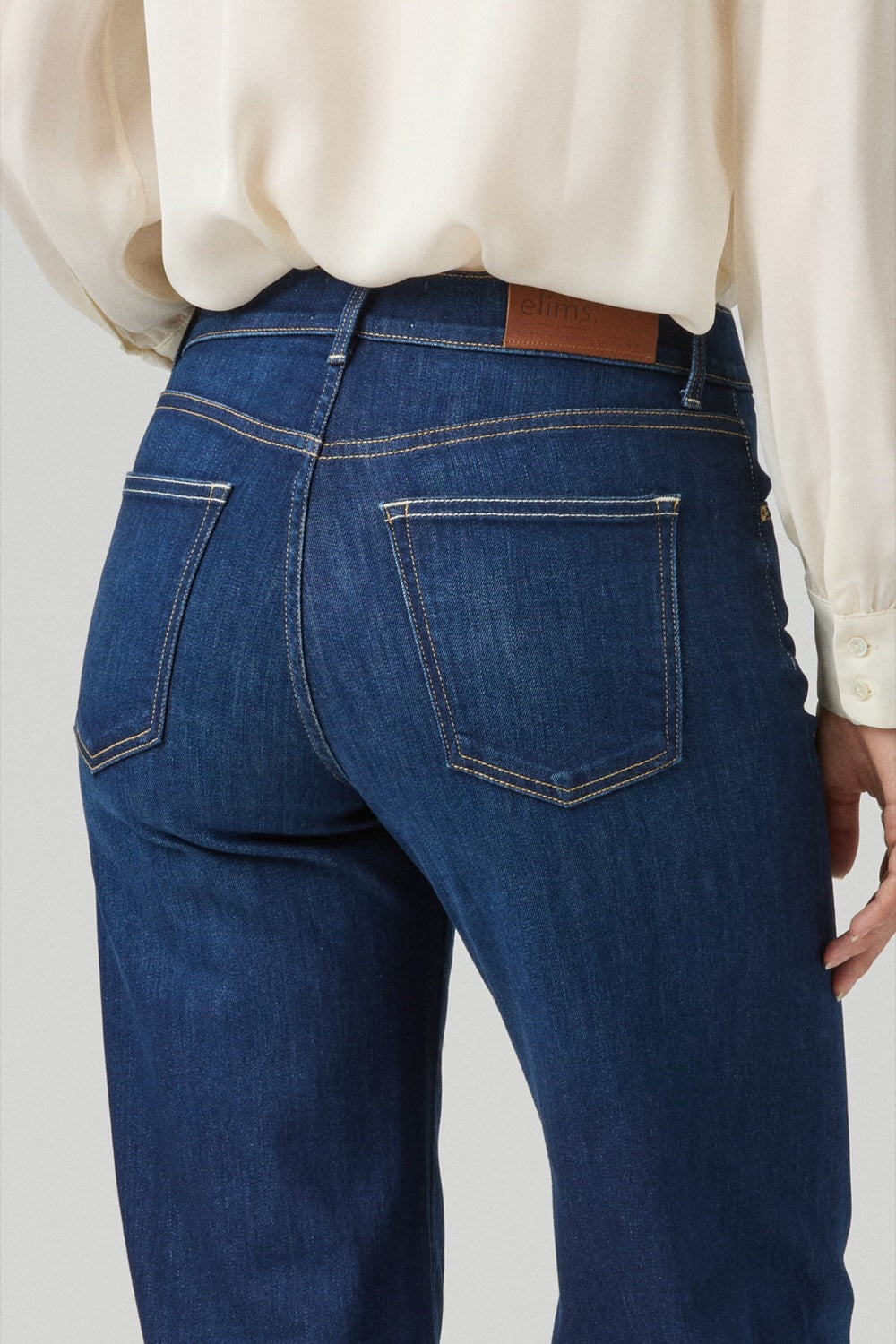 The Malibu Wide Denim  |  Deep Sapphire