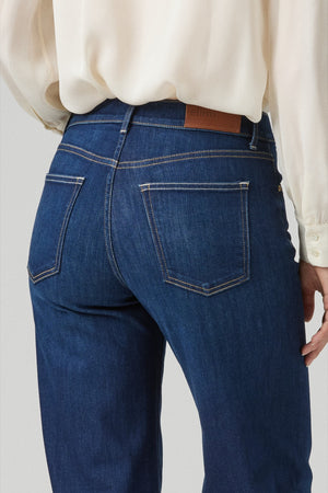 The Malibu Wide Denim  |  Deep Sapphire