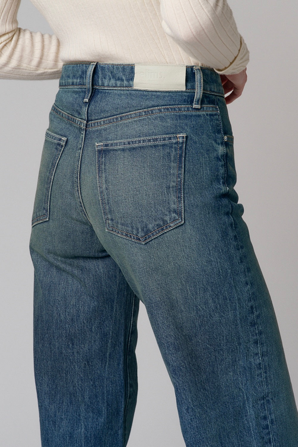 The Hermosa Wide Denim  |  Summer Rain