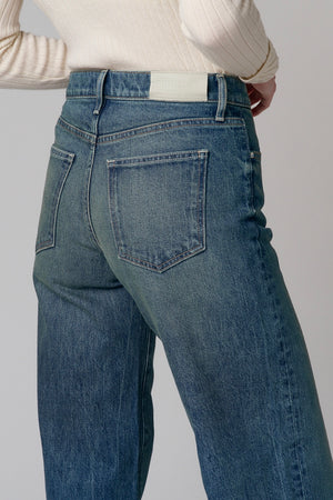 The Hermosa Wide Denim  |  Summer Rain