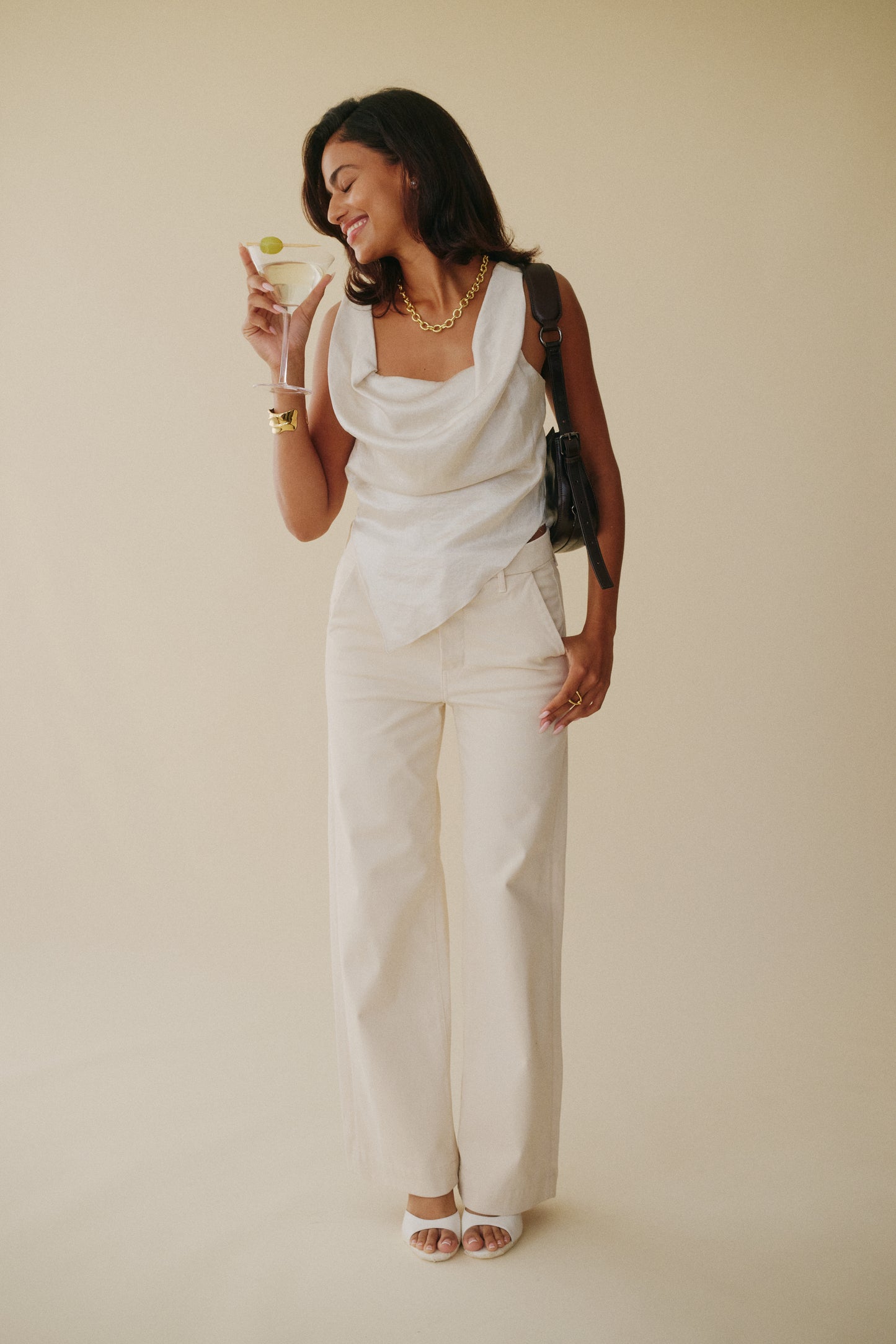 The Malibu Wide Chino  |  Ivory