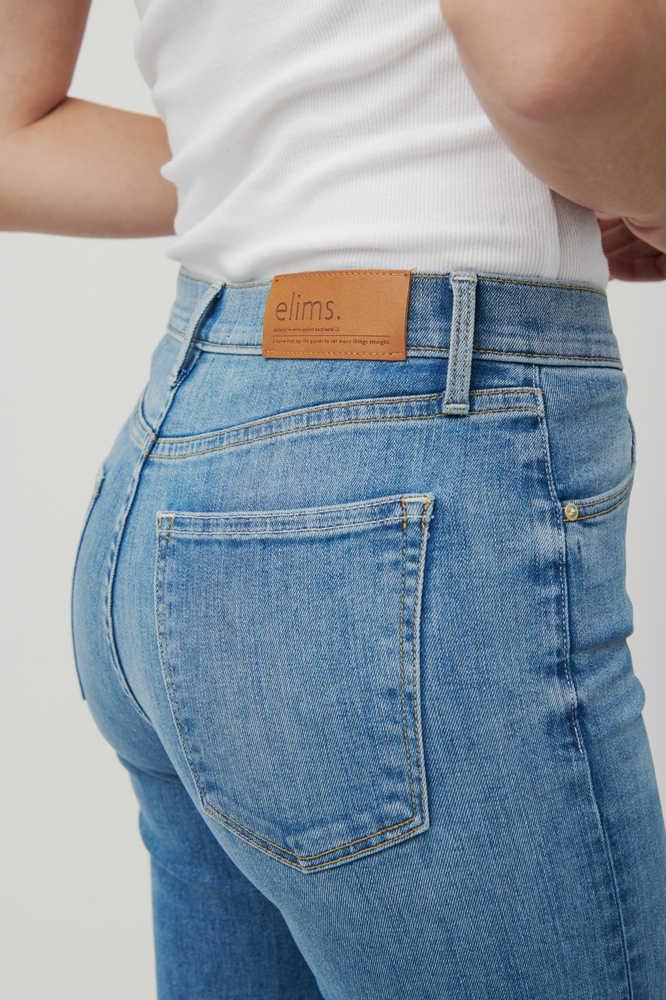 The Malibu Wide Denim Cropped  |  Sun-Kissed